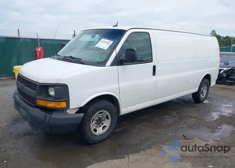 2015 Chevrolet Express 2500 Work Van из США, поврежденный, VIN 1GCWGGFF1F1220518
